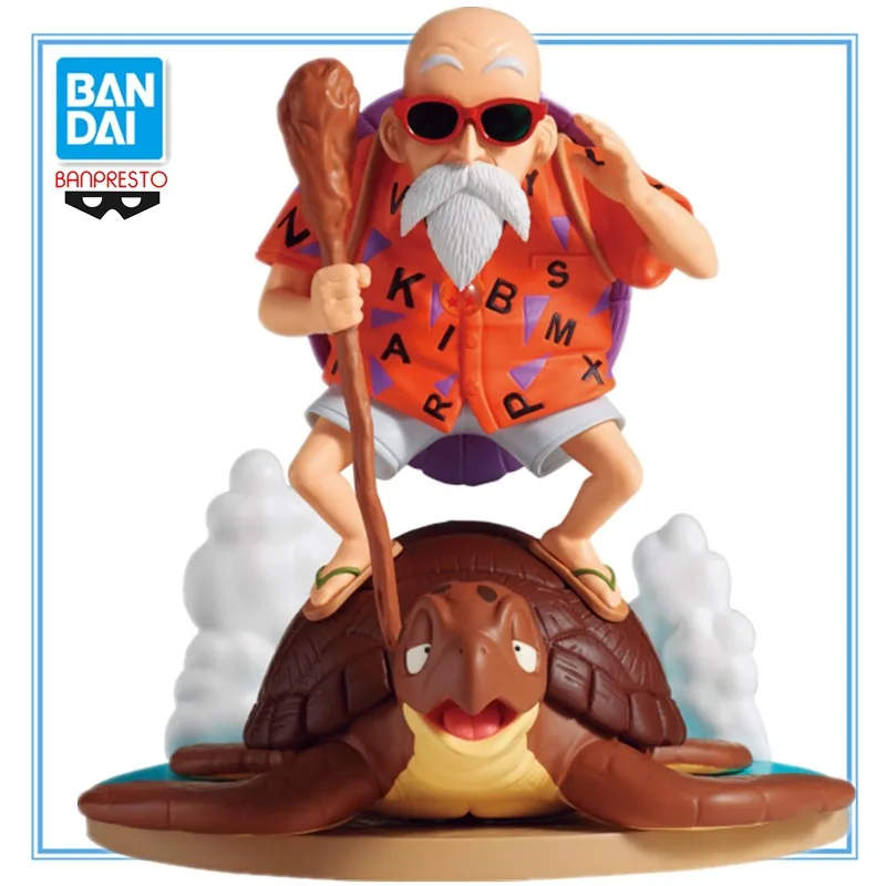 

In Stock Original BANDAI BANPRESTO Dragon Ball Master Roshi History Box PVC 11cm Anime Character Model Collection Toys Gifts