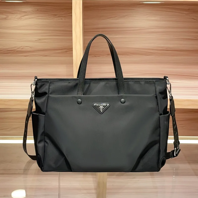 Bolso cruzado informal de gran capacidad, bolso con cremallera para mujer, bolso de hombro lujoso y moderno, bolso portátil para mujer