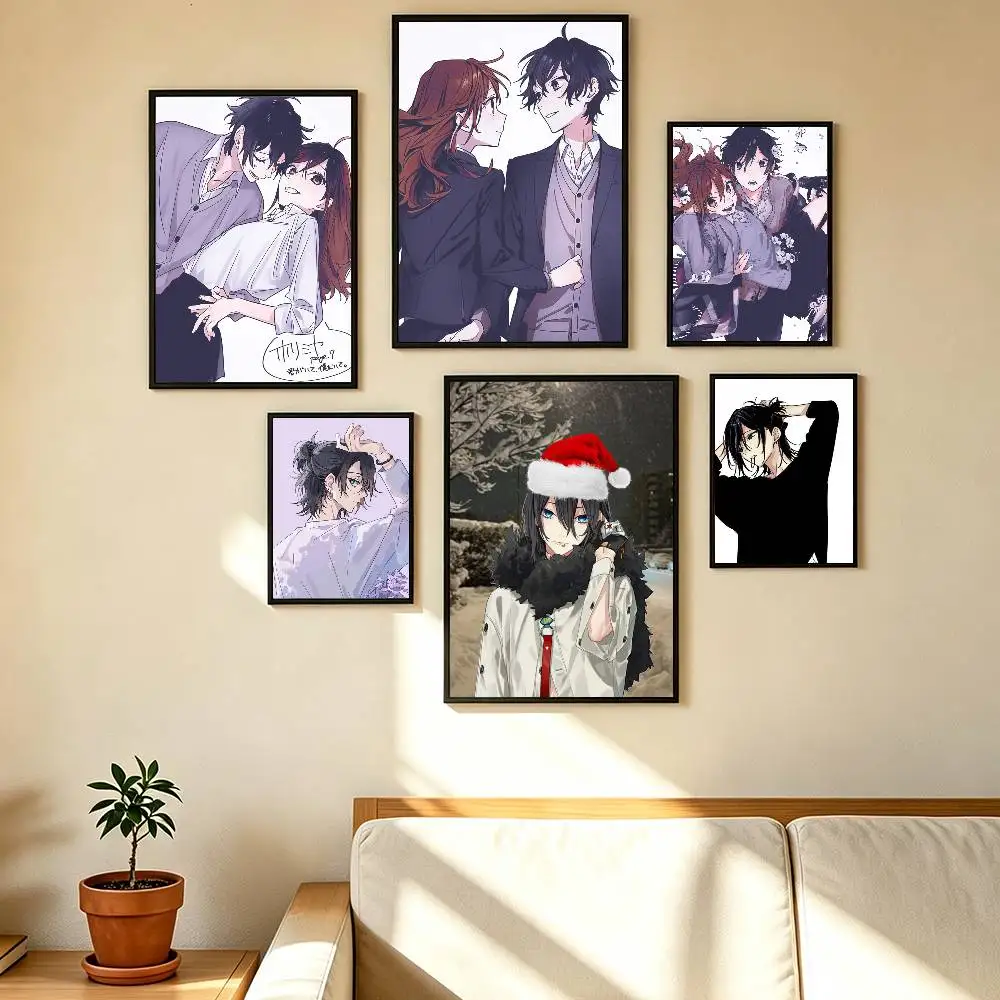 Popular Izumi Miyamura Poster Dorm Living Room Aesthetic Wall Decoration Painting Stickers