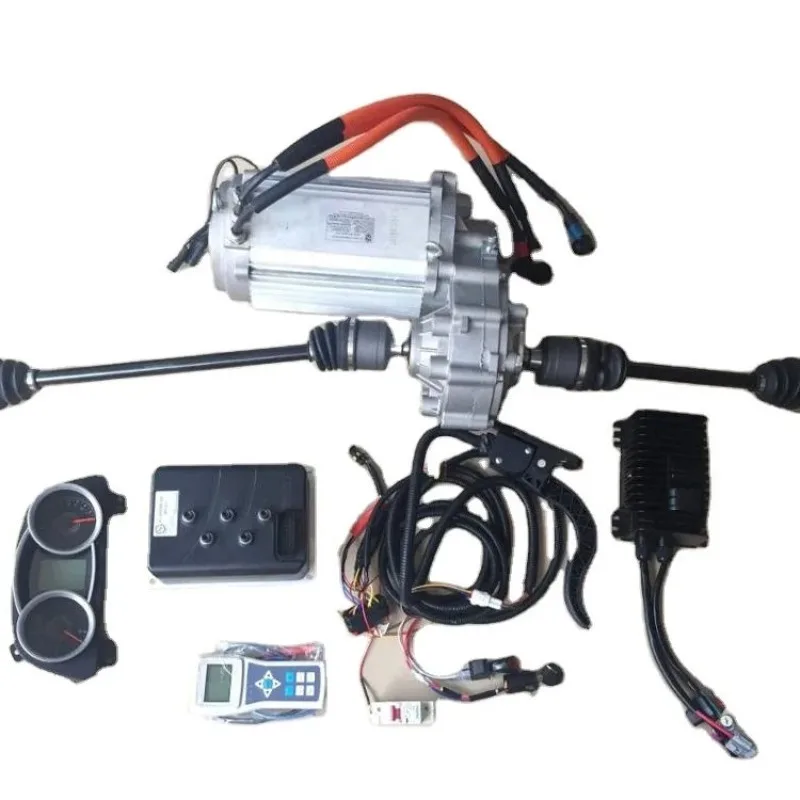 EV electric vehicle car refit kit driving and transmission component assembly auto part shaft axle gearbox Dashboard converter