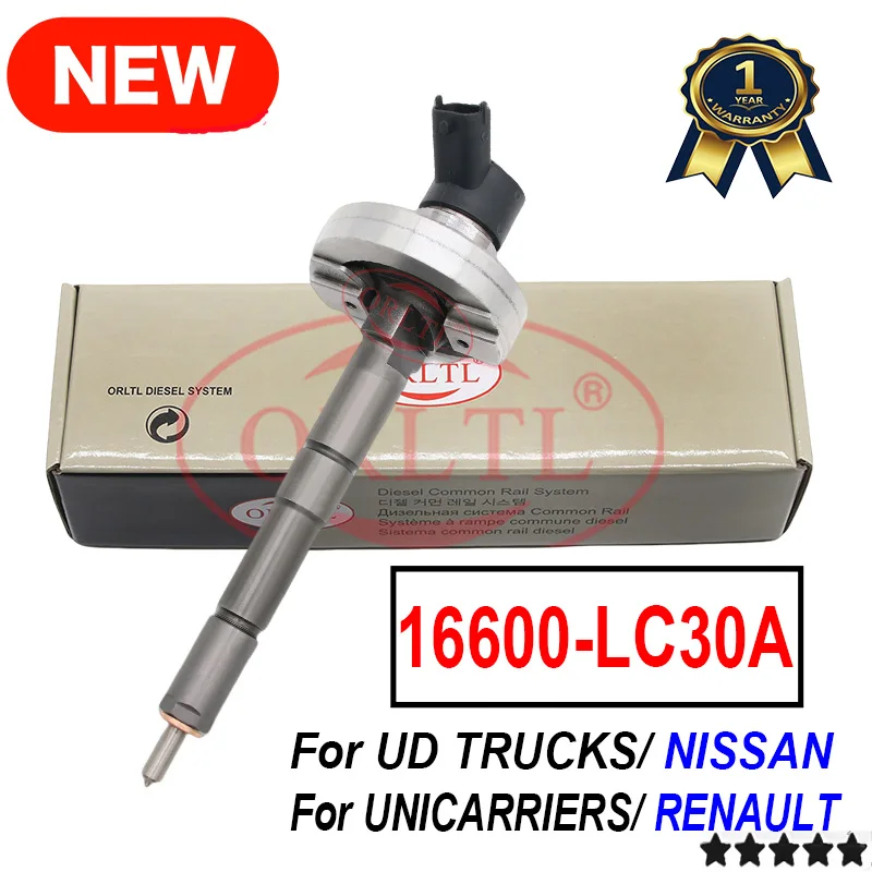 

16600-LC30A NEW DIESEL FUEL INJECTOR 16600LC30A NOZZLE 16600 LC30A for UD TRUCKS/ NISSAN UNICARRIERS/ RENAULT