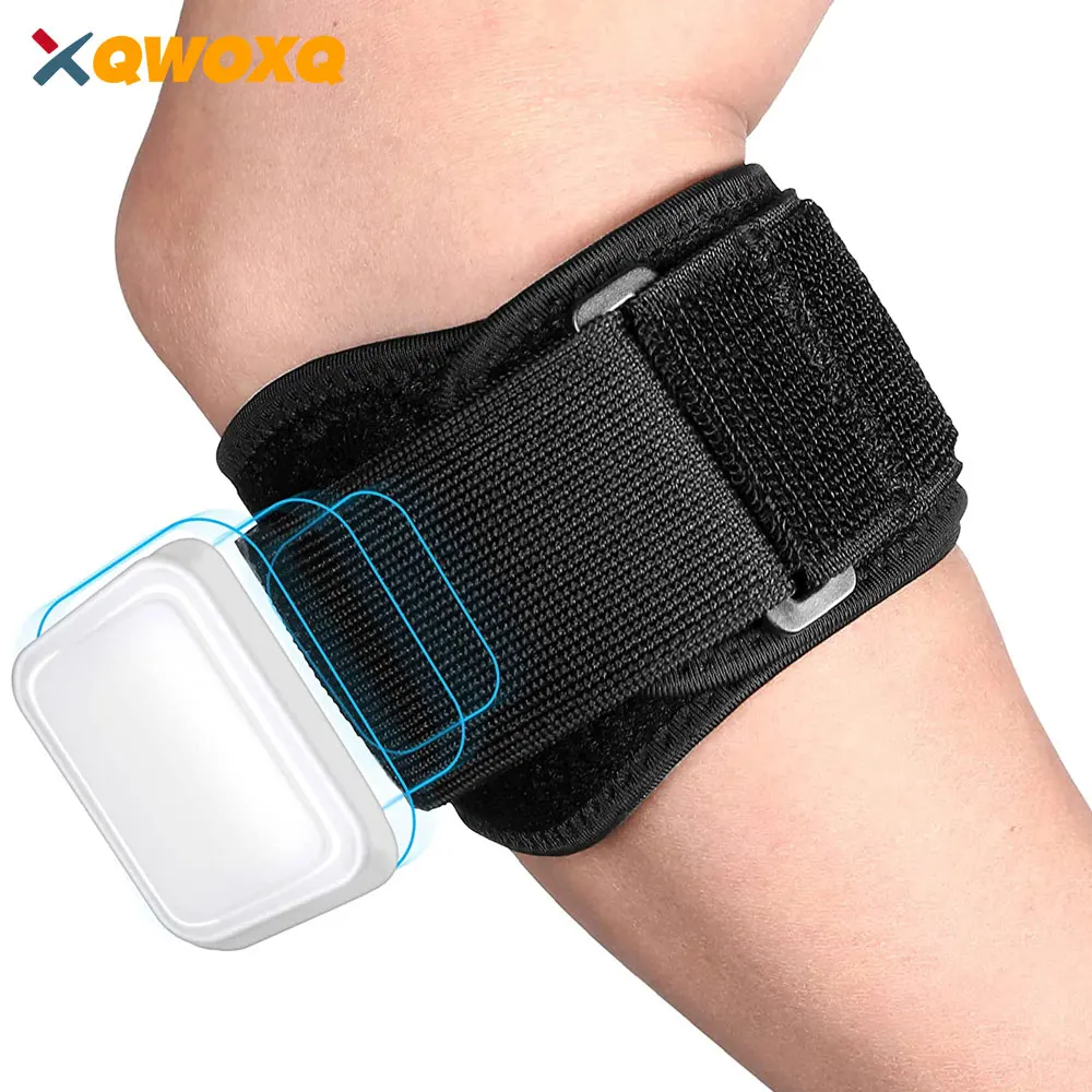 

1 PCS Sports Tennis Elbow Brace Strap Adjustable Compression Elbow Support Band for Tendonitis Golfers Elbow Forearm Pain Relief