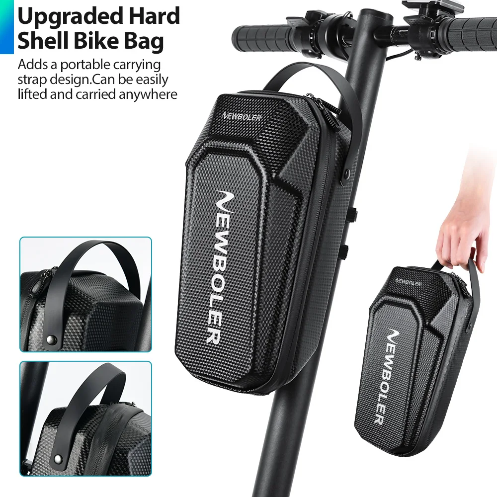 NEWBOLER 3L/5L Elektroroller-Tasche Zubehör Elektrofahrzeug-Tasche mit USB-Anschluss Wasserdichte Roller-Vordertasche Fahrradtasche – Detail 5