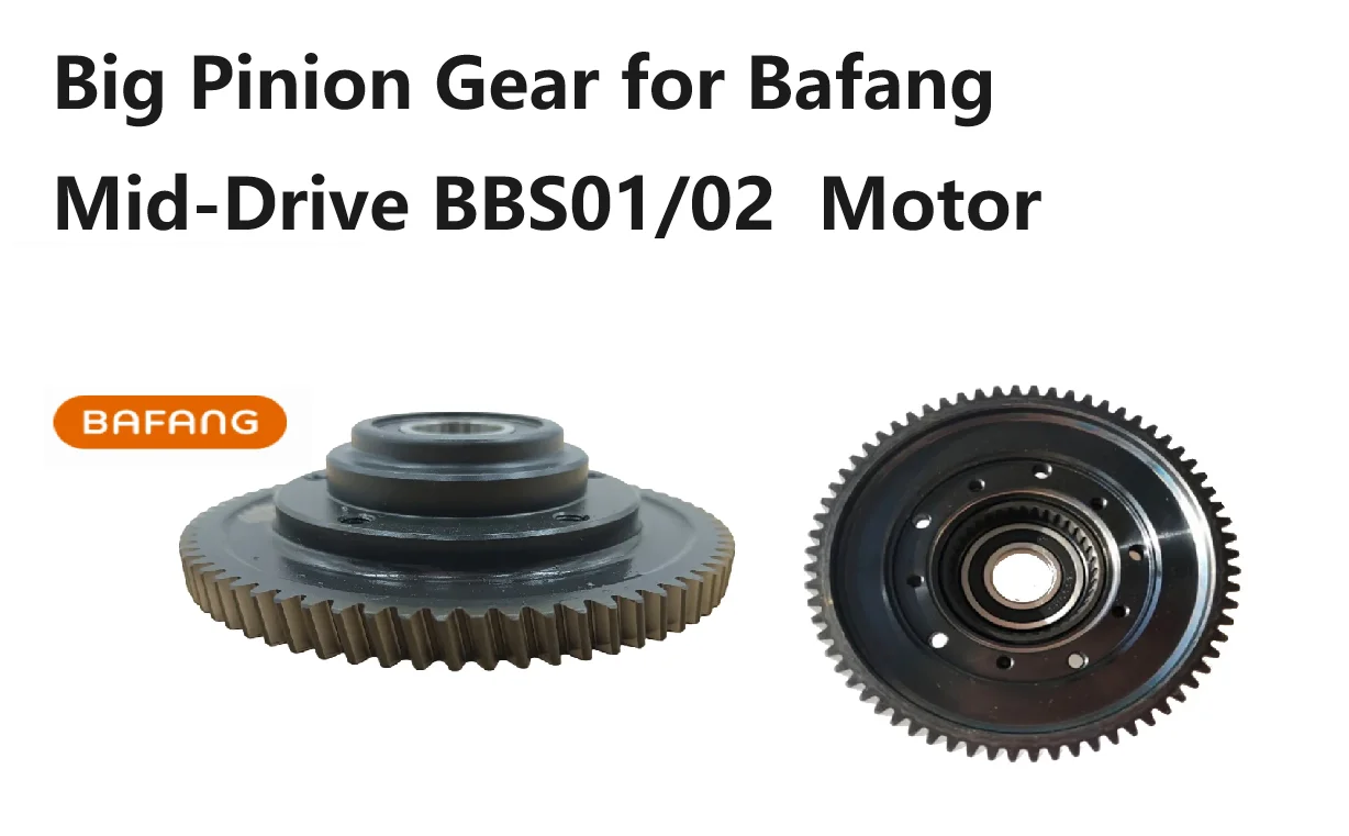 Bafang Mid Motor Gear Bafang G340 BBS Motor BBS01 BBS02B 250w 500w 750w Universal Gear Ratchet Worm Helical Shaft Repair Parts