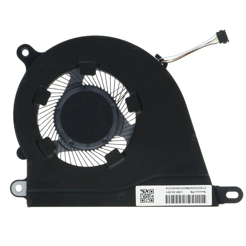 L68134-001 Original For HP 14-DQ 15-EF 15-DY 15S-EQ 15S-FQ Laptop CPU Cooling Fan Cooler Fan Heatsink Radiator L68133-001 Tested