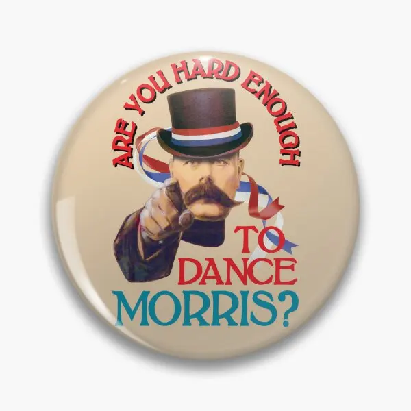 Are You Hard Enough To Dance Morris  Soft Button Pin Cartoon Creative Gift Metal Women Lover Lapel Pin Collar Badge Clothes