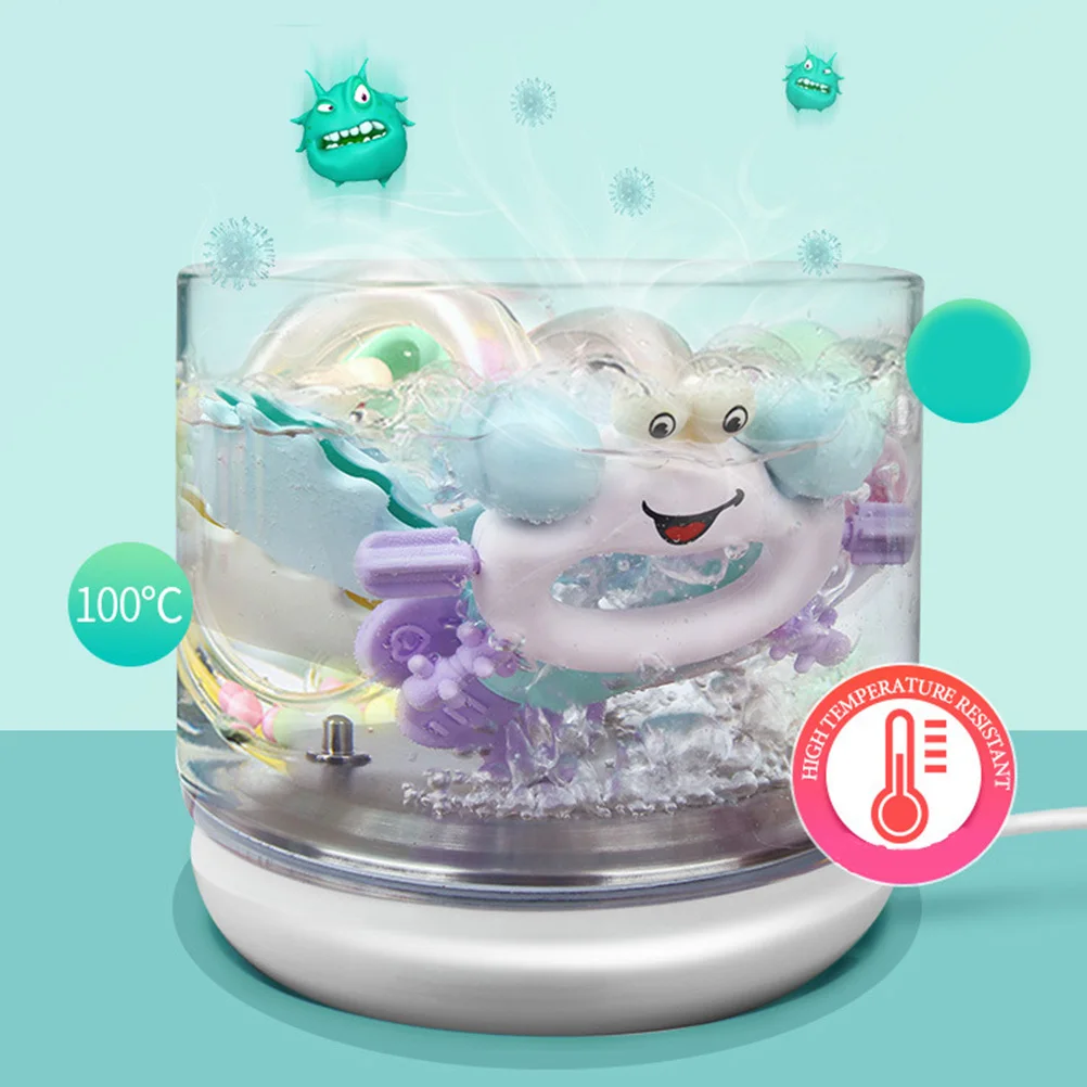 12 Peças de Mordedores para Bebês, Chocalhos Molares para Infantes e Crianças, Seguros, Duráveis, Fáceis de Lavar, Desenvolvem Coordenação Mão-Olho