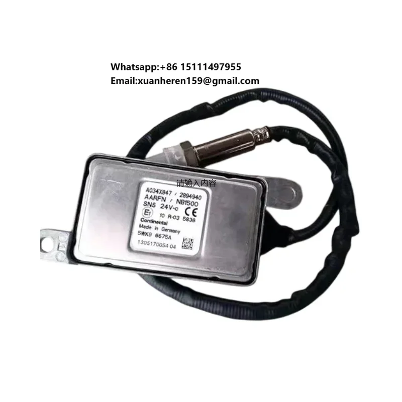 Genuine New Wholesale Nitrogen Oxide Sensor Continental 5wk9 6675A Nox Sensor 2894940