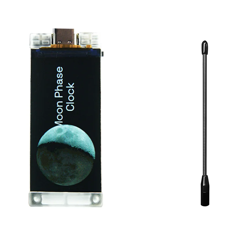 Heltec Vision Master T190 con antena de látigo GT-800 de bajo consumo de energía compatible con Arduino y Mashtastic Wi Fi HaLow