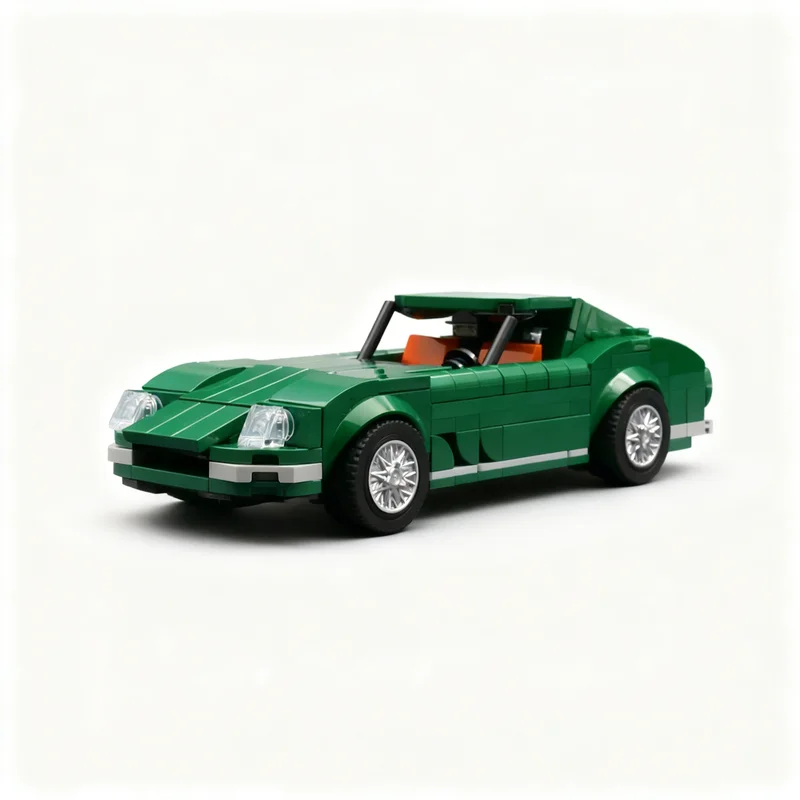 

321PCS MOC City Champions Super Car Ferari 275 Gtb 4 Model Technology DIY Assembly Building Blocks Display Birthday Gift Home