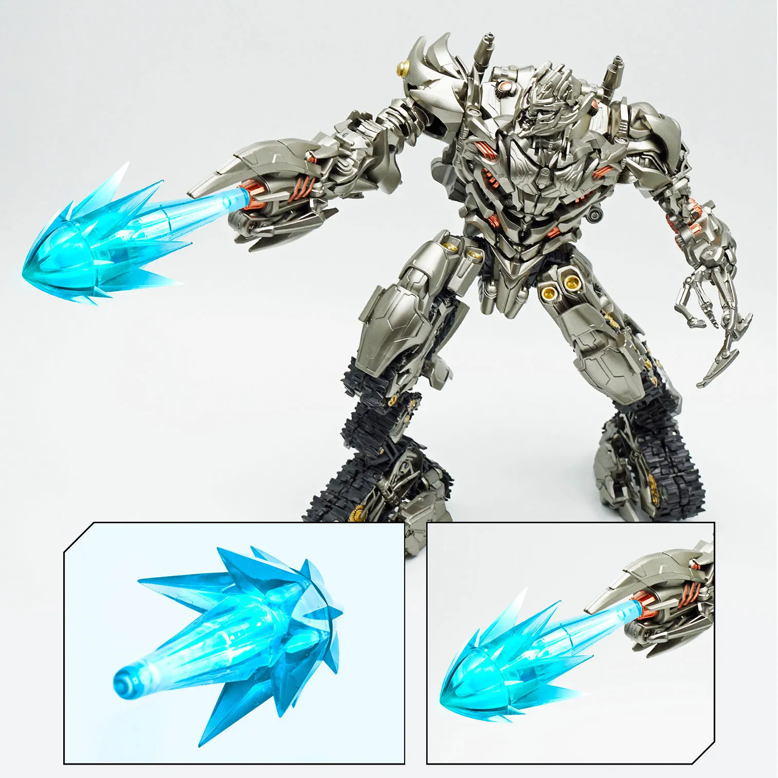 Transformation GYHTOYS 8807 Megatank 18cm Movie Version Metal