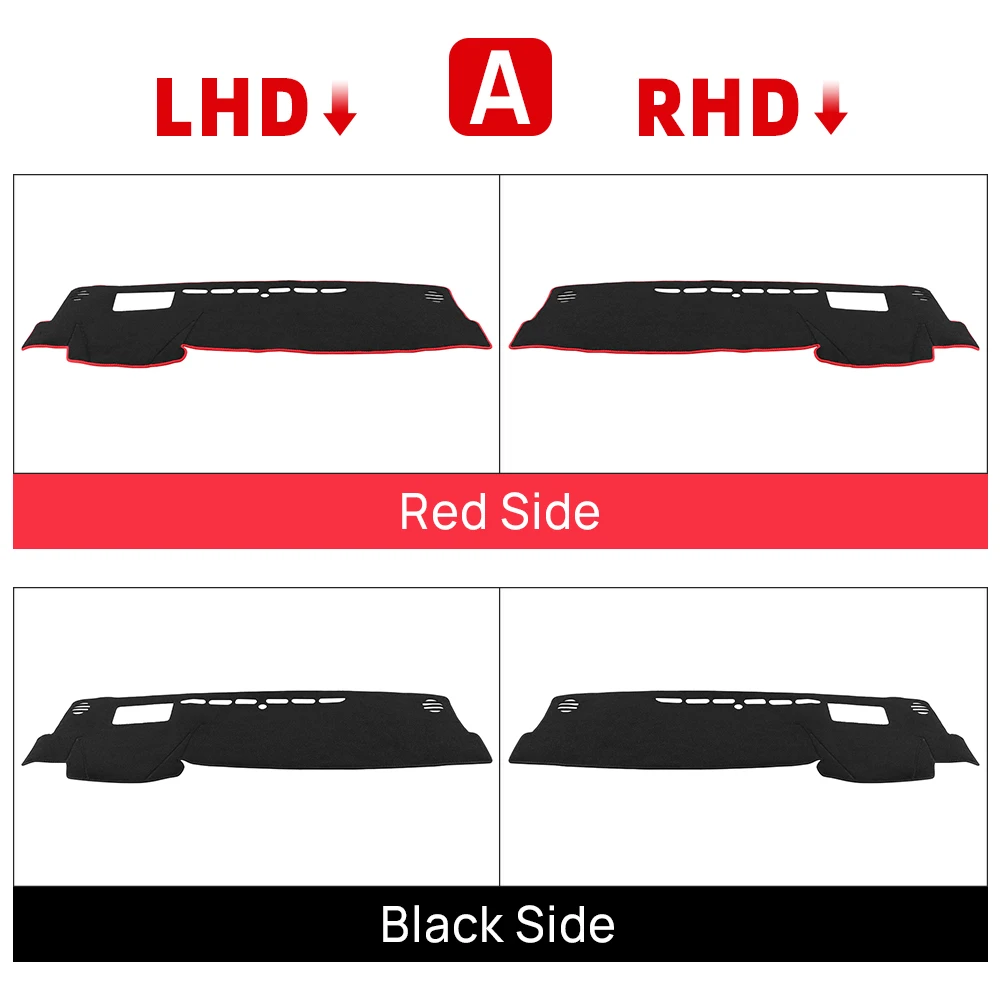 غطاء لوحة سيارة تجنب لوحة مضيئة لوحة أدوات السجاد لتويوتا كامري 70 XV70 2018 2019 2020 2021 2022 2023 2024 الهجين