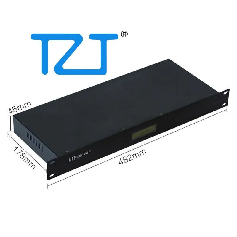 TZT MA-802/GB NTP خادم شبكة الوقت الخادم ث/2/3/4/5/6/7/8 منفذ إيثرنت 30 متر/98.4FT كابل هوائي لنظام تحديد المواقع Beidou