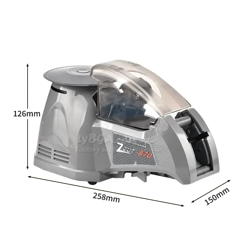 12/Customizable wholesale LY ZCUT-870 Disc Tape Dispenser Cutting Machine Automatic Industrial Tape Cutter Rotary Adhesive