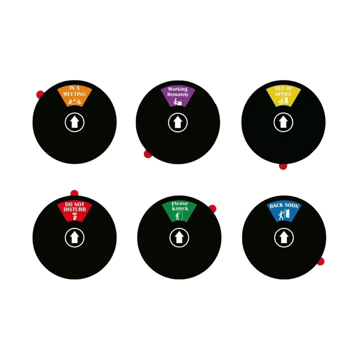 【New User-Coupon!】 Door Sign, Do Not Disturb/Come in Welcome/Out of /in A Meeting/Back Soon/Working Remotely 6 Options