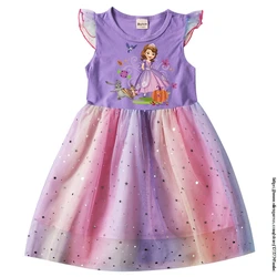 Children Girl Sofia Princess Dress for Girls Party Princess Dress Kids Baby Gifts Intant Party Clothes Fancy Clothing