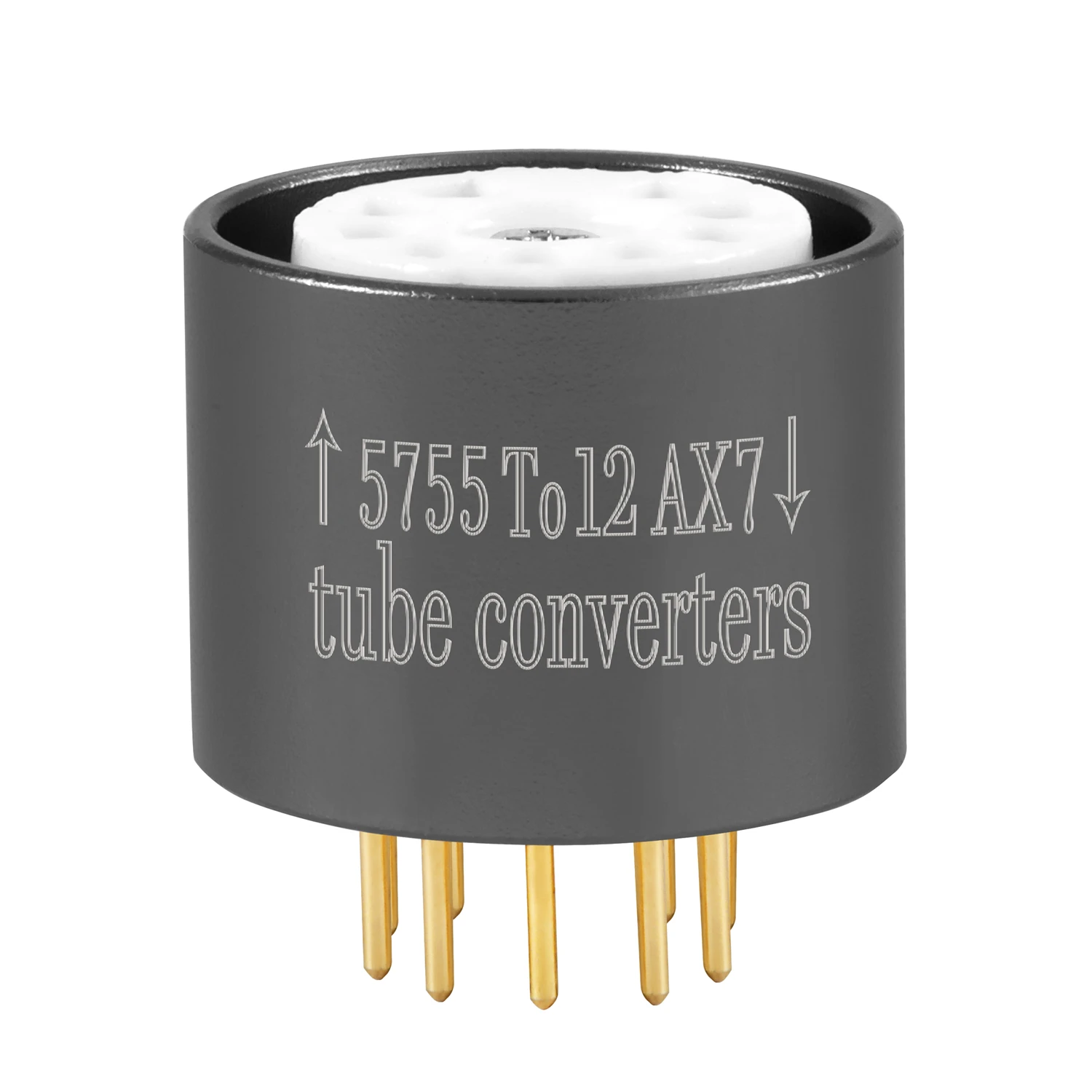 5755 420A To ECC83 12AX7 ECC82 12AU7 ECC81 12AT7 7025 CV4003 CV4004 5751 5814 6021 Vacuum Tube Amplifier Convert Socket Adapter