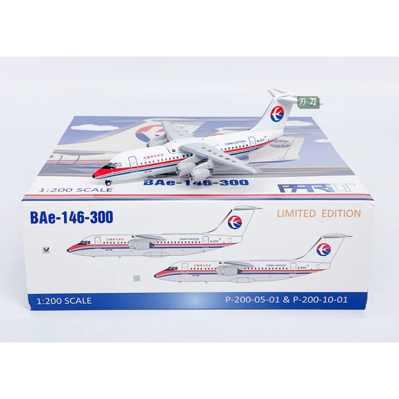 

PT литой под давлением масштаб 1/200 Eastern Airlines BAe-146-300 B-2717 2719 модель самолета из сплава Коллекционный декоративный орнамент