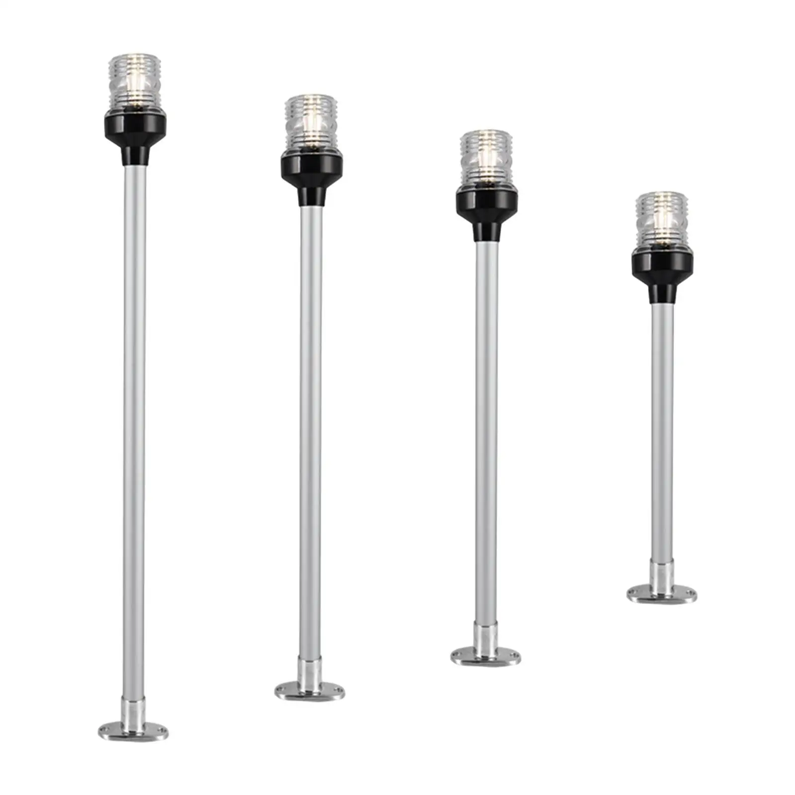 

Кормовой светильник для лодки, 360-градусная подсветка, светодиодный морской навигационный якорный светильник, высокопрозрачный смоляный сигнал для ночного катания на лодках