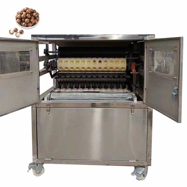 

Customized Electric Macadamia Nut Cracker Machine High Efficiency Nut Opening Cracking Equipment
