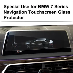 For -BMW 7 Series G11 G12 2016-2021 Car GPS Tempered Glass Screen Protector Film Navigation Screen Touch-Tablet+Rear Seat TV