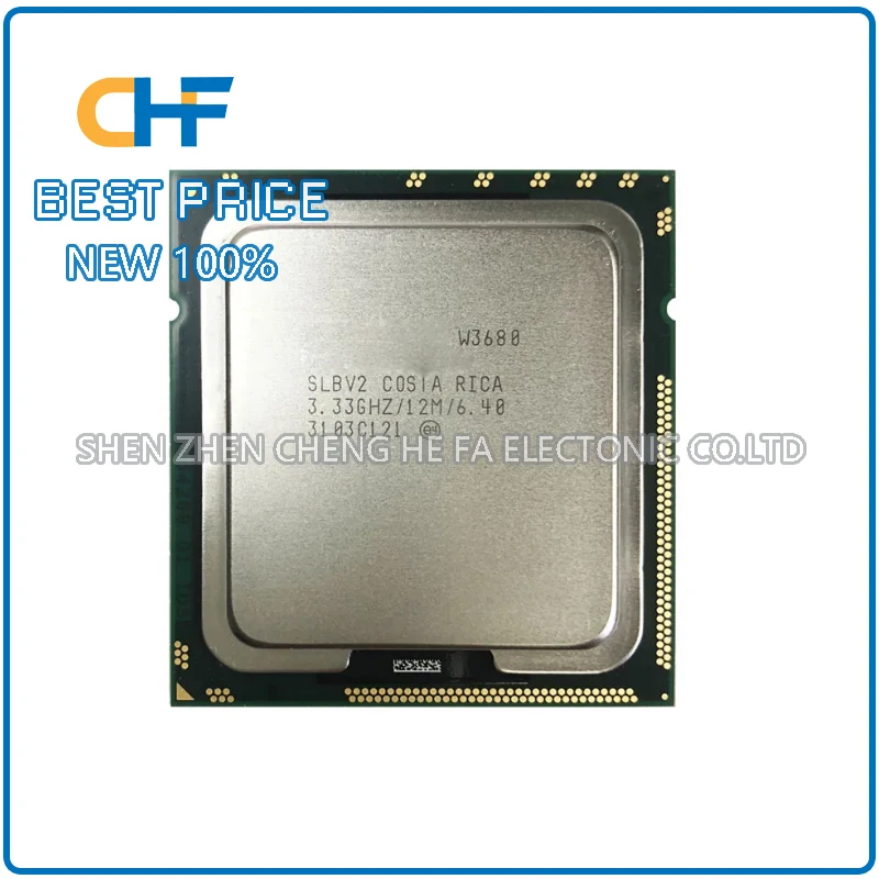 W3680 Six Core 3.33GHz LGA 1366 CPU processor