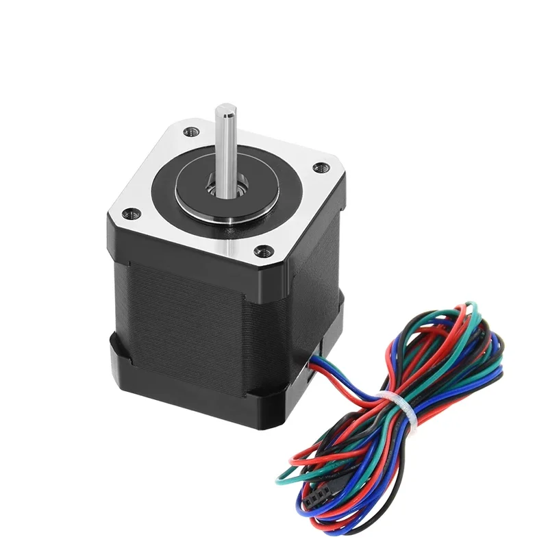 Imagem -02 - Nema 17 Motor de Passo Derivações 48 mm 59ncm 84oz.in 2a 1m Cabo 17hs8401 Nema17 Motor de Passo para Impressora 3d Faça Você Mesmo Cnc Robô Xyz