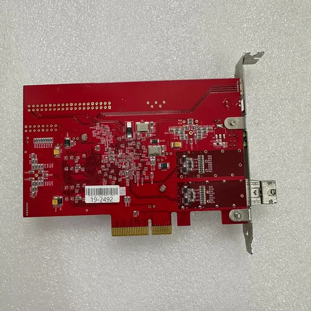 Fiber optic image acquisition card PCIe-OPT01 REV F