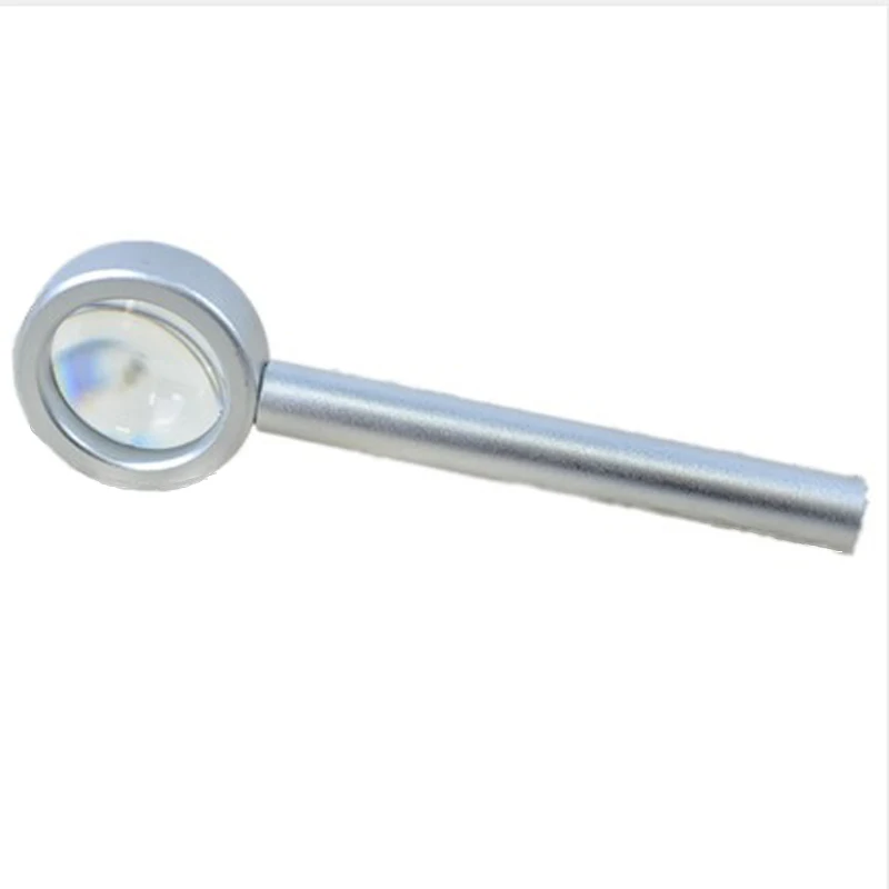 Mini Pocket Handheld Reading 30X Magnifier Hand Held Magnifying 30mm Magnifying Glass Children Reading Glass Lens