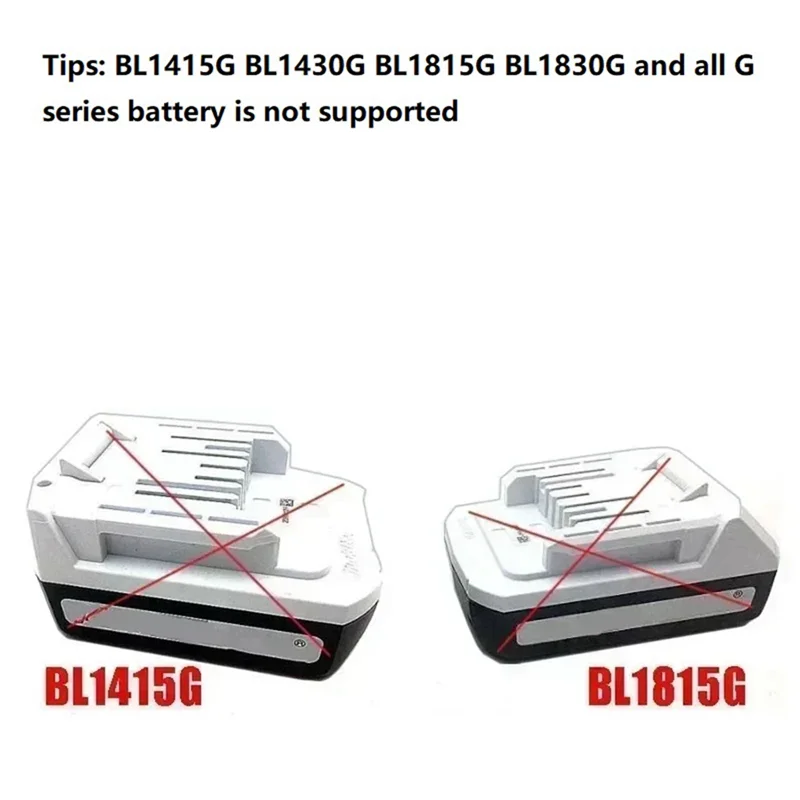 A88E-18 الخرز الفوانيس المحمولة الأضواء الشعلة LED ضوء العمل مصباح ل 18 فولت بطارية ليثيوم BL1830 BL1840 BL1815 BL1845