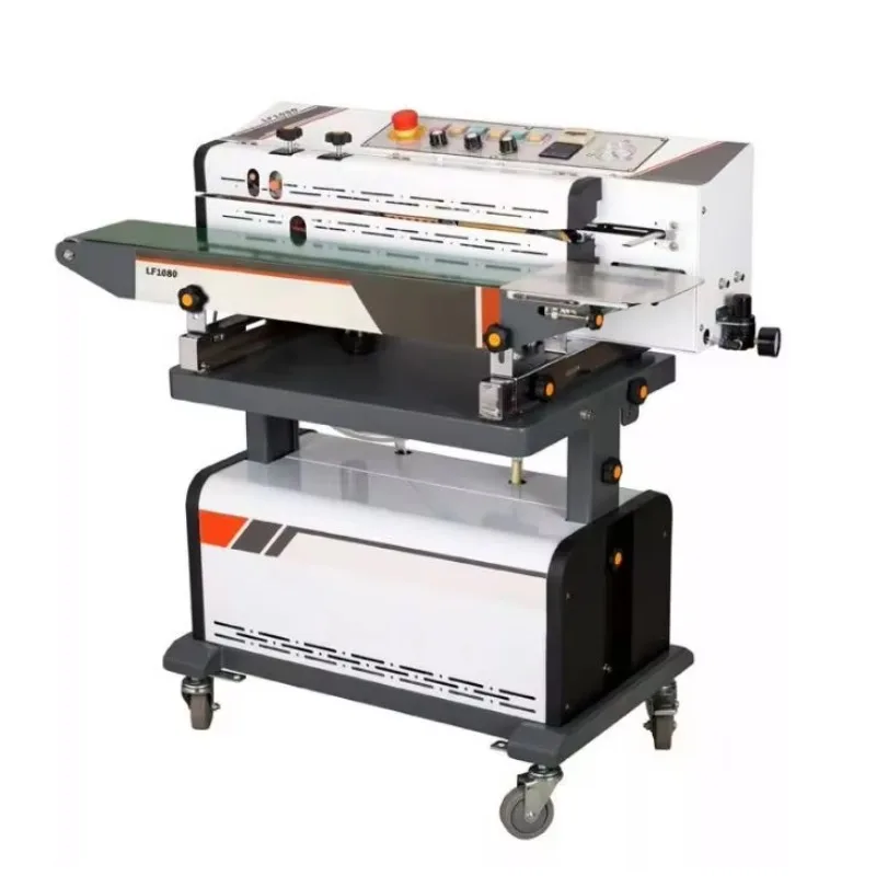 LF-1080 Vertical Continuous Band Sealing Machine with Nitrogen Air Filling