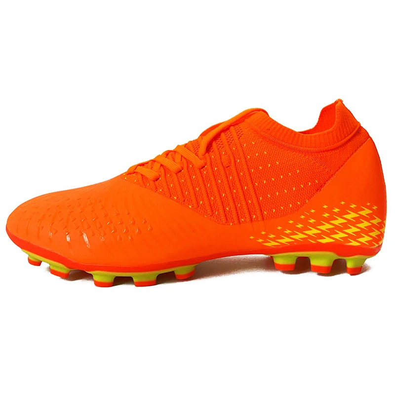 

Men's Football sneaker Fieldboot Outdoor Lawn Special Long Cleats High Top Team Sports Football Boots Wear Resistance Size 37-45