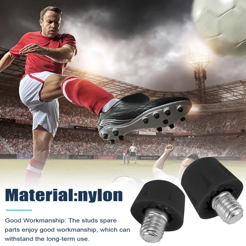 Imagen 2 del producto 12 Uds. Pernos para botas de fútbol tornillo de rosca antideslizante M6 picos de repuesto profesionales SG a AG para Adidas
