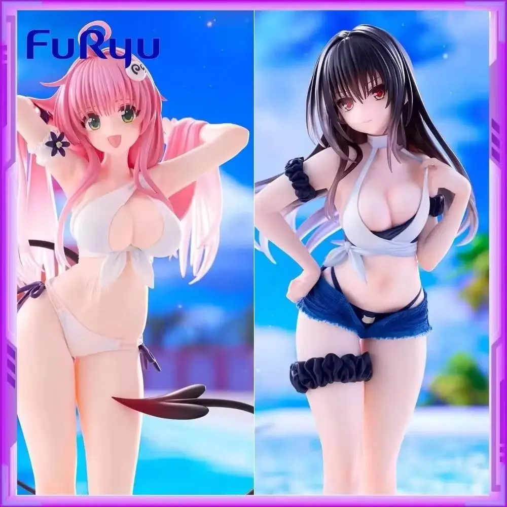 

Original FuRyu TTi To Love-Ru Kotegawa Yui Lala Satalin Deviluk PVC Anime Figures Action Figure Model Toys