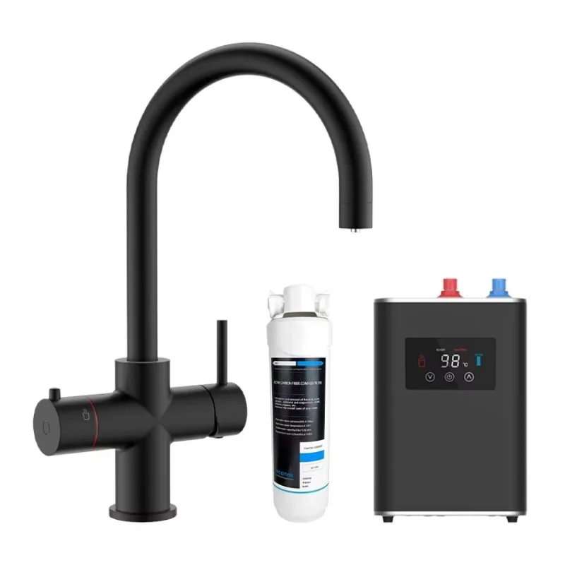 

Zc 4 in 1 Customizable Under Sink Instant Hot Cold Drinking Water Boiler Purifier Filters Mixers Taps and Kitchen Faucets