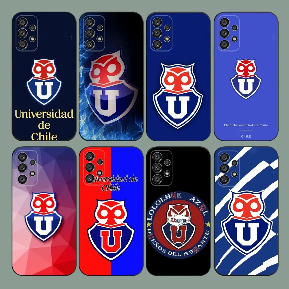 Chile U-University Logo  Phone Case For Samsung Galaxy A20,A21s,A22,A31,A32,A52,A53,A72,73,A80,A91 Soft Black Cover