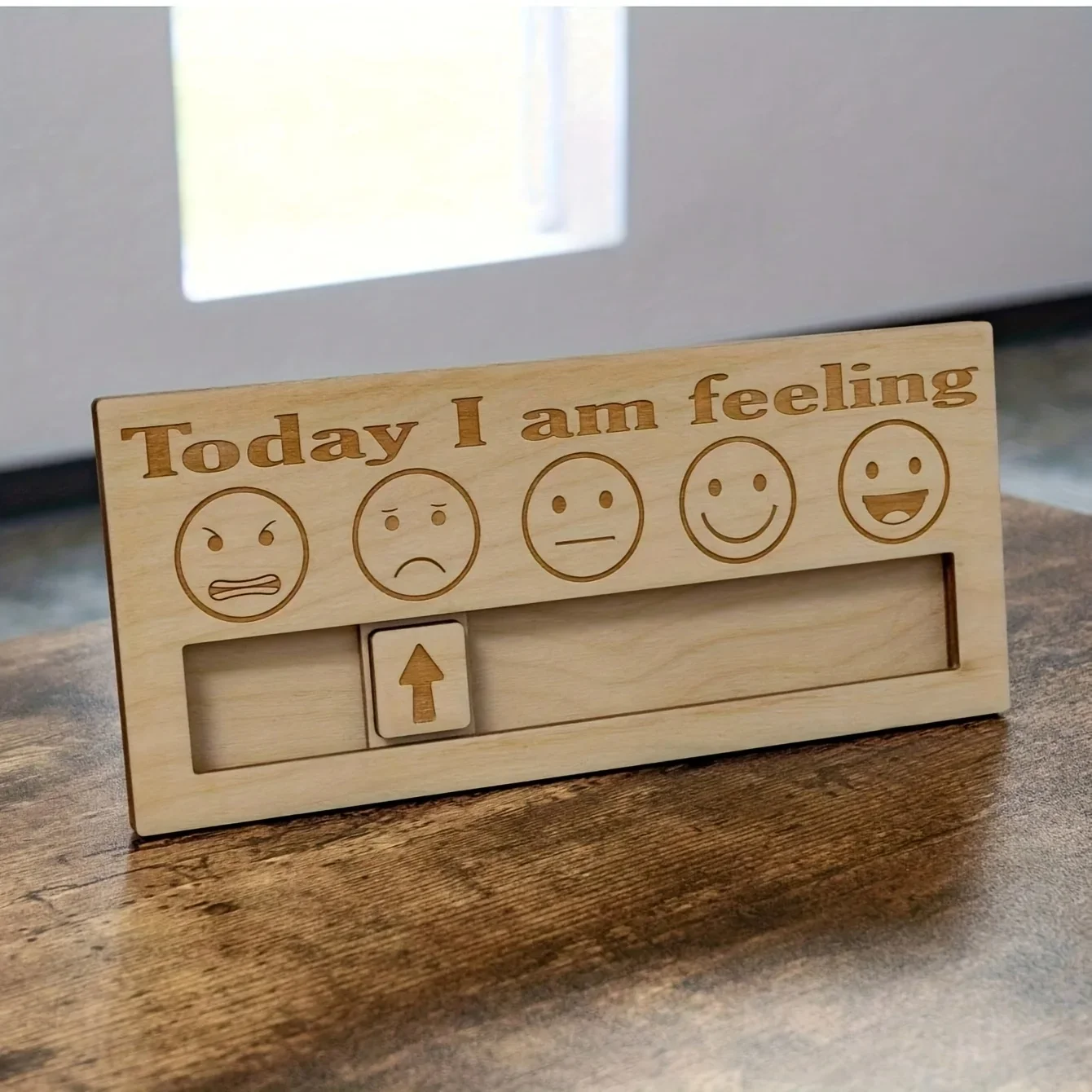 Wooden Mood Indicator Board, 