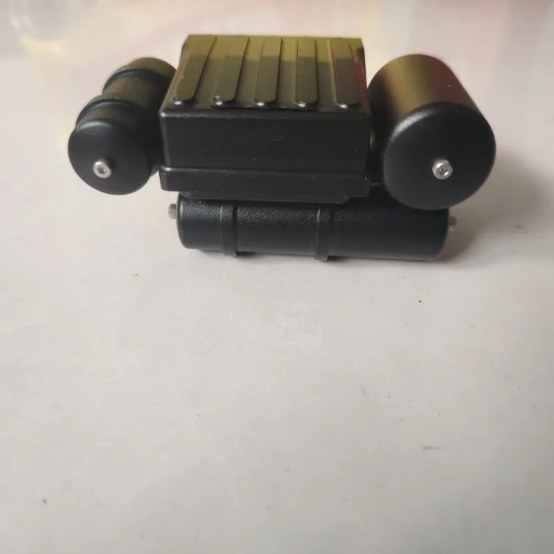 Caja de batería de tanque de gasolina totalmente de Metal decorativa para camión volquete Tamiya RC 1/14 SCANIA 770S VOLVO mercedes-benz ACTROS 3363 piezas de coche MAN