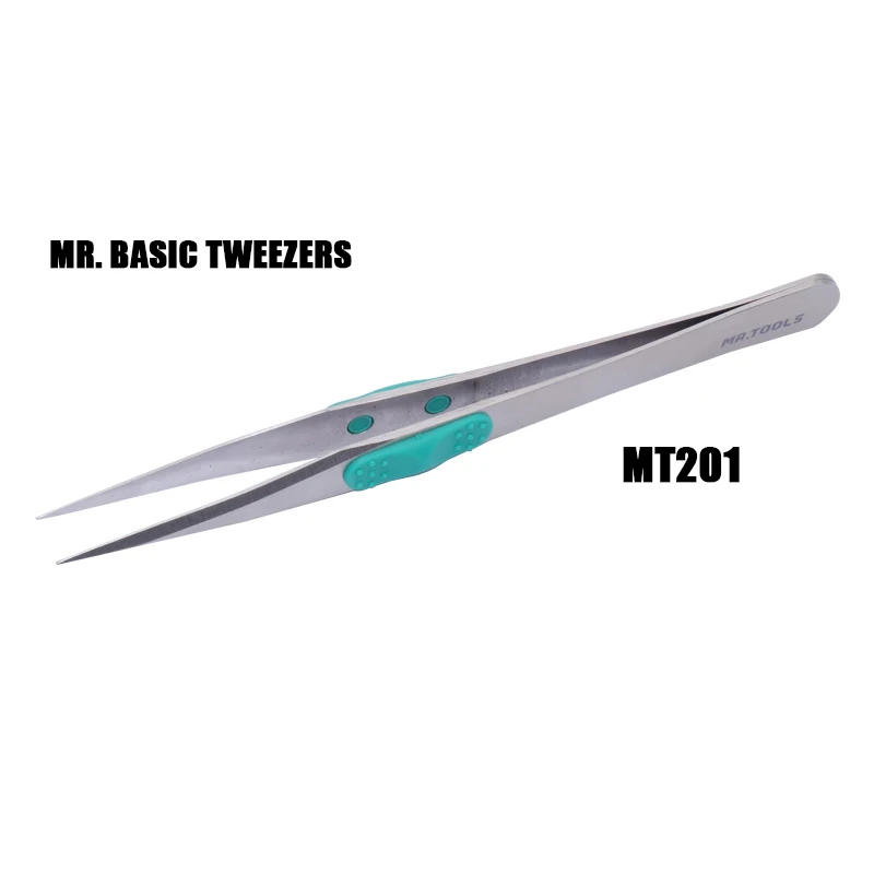 MR.HOBBY MT201/MT202/MT203/MT204 Tweezers GUNZE Basic/Precision/Angled/Bevel Tweezers High-precision Mr.TOOLS Model Tools