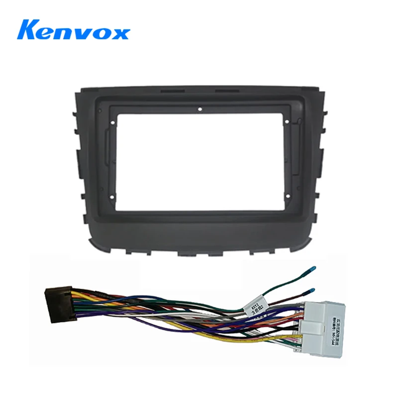 

For Ssangyong Rexton Musso 2017 2018 Android Car Radio Installation Fascia Frame Multimedia Player Panel Dash Mount Kit