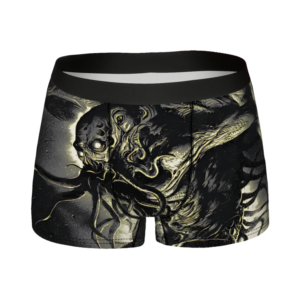 Rise Cthulhu Underpants Breathbale Panties Man Underwear Comfortable Shorts Boxer Briefs