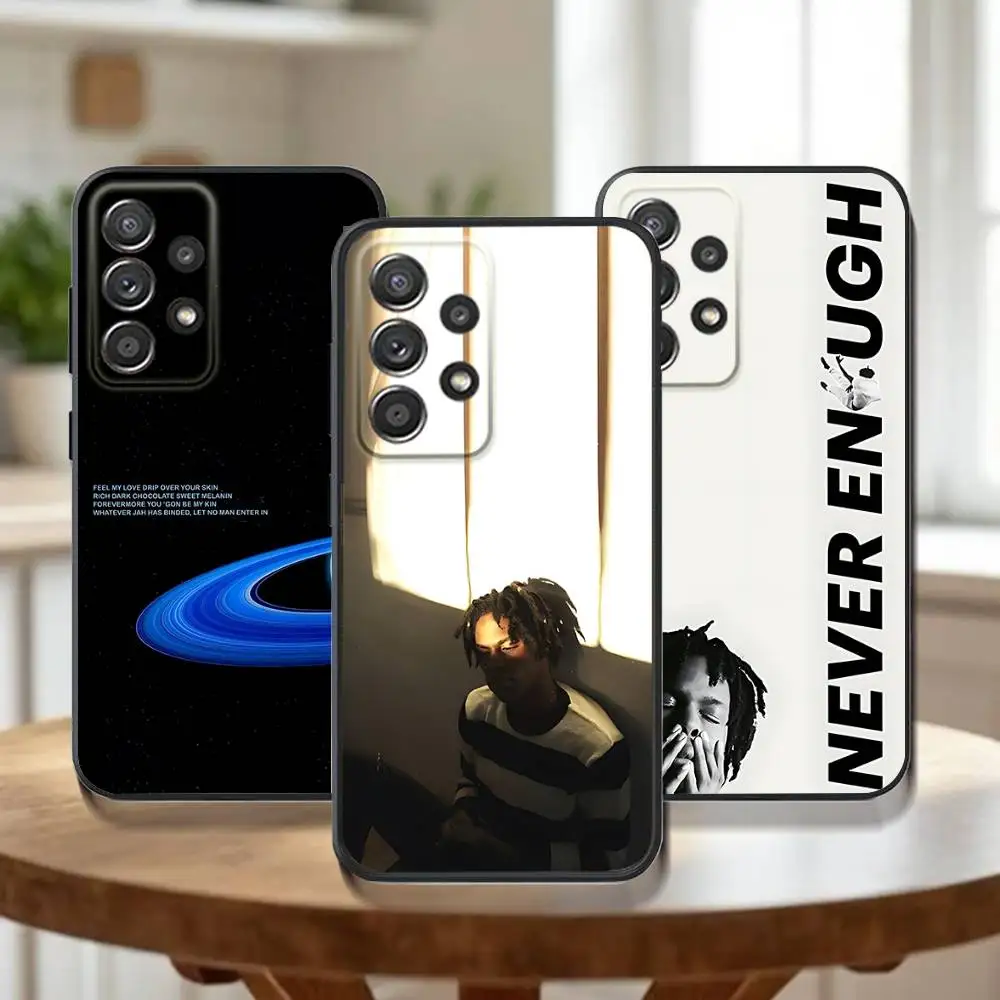 

D-Daniel C-Caesar Never Enough Phone Case For Samsung Galaxy A73,31,32,72,41,53,52,71,22,5G,Note,J7,8,9 Soft Black Cover