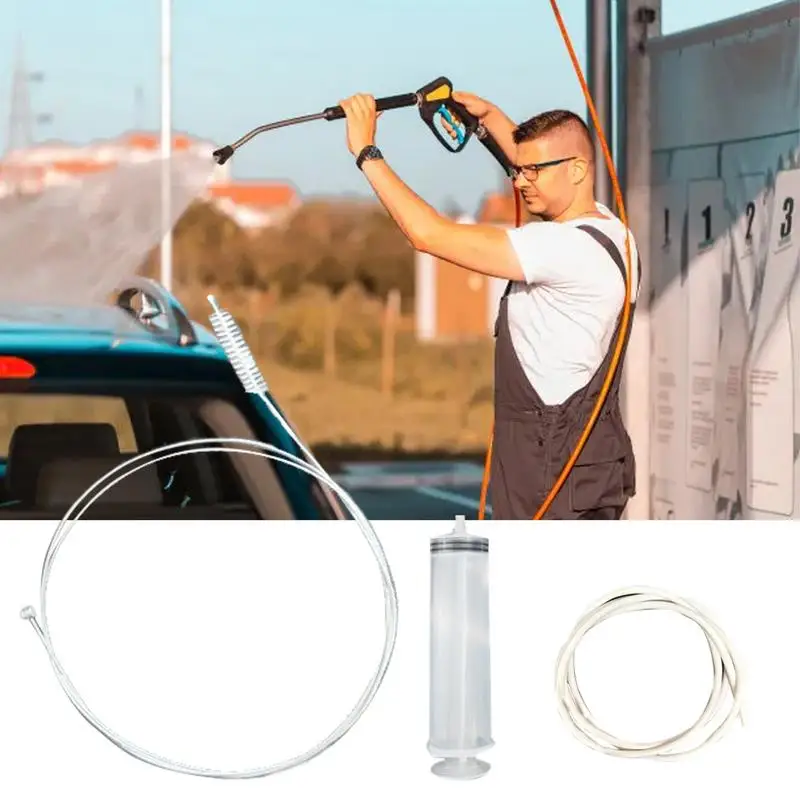 1.5M /3 m/6m Foro di scarico per auto Pulizia del tetto apribile Spazzola abrasiva Frigorifero Disintasamento Tubo di drenaggio Beccuccio Intasamento Strumento di pulizia