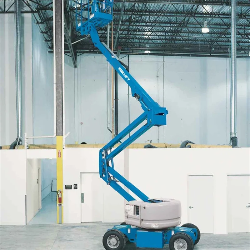 Versatile Articulated Boom Lift Self Propelled Aerial Work Platform With Large Working Radius For Outdoor Projects