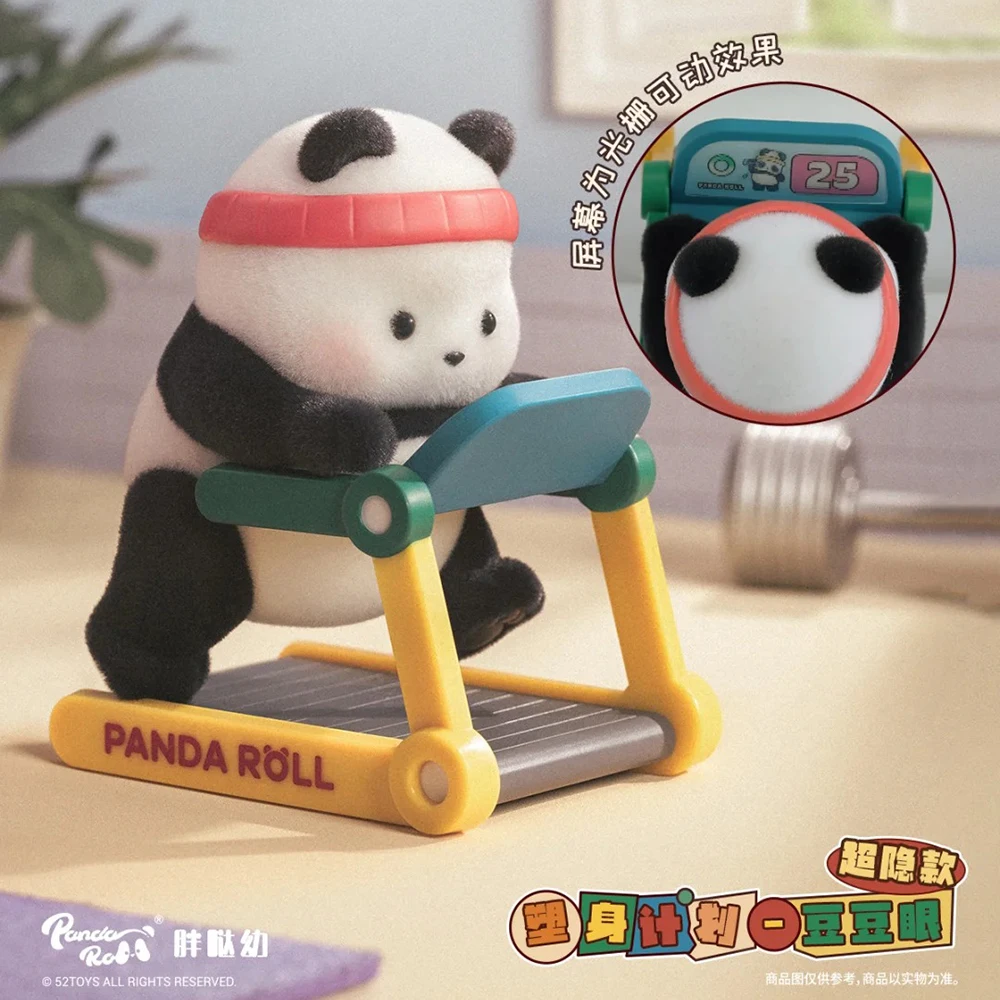 52toys Panda Roll Playful Journal Series Trendige Blindbox zum Sammeln, handgefertigte Geschenkornamente für Spielzeugbegeisterte