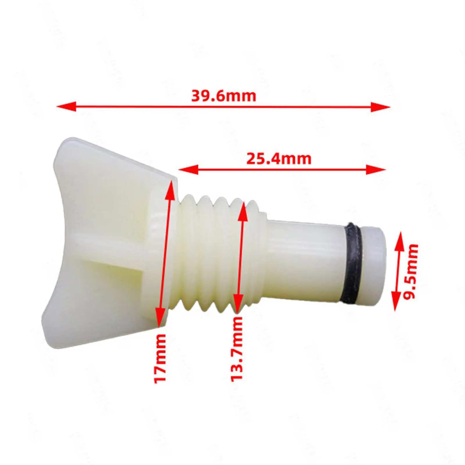 

Easy Install Radiator Drain Plug Plastic Breather Screw Valve for Car Cooling System Replacement Accessories