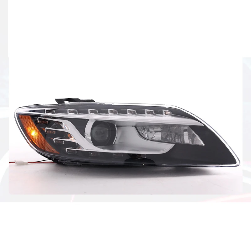 for 2010-2015 Audi Q7 equipped with American style LED headlights fog DRL brake turn signal assembly plug and play function