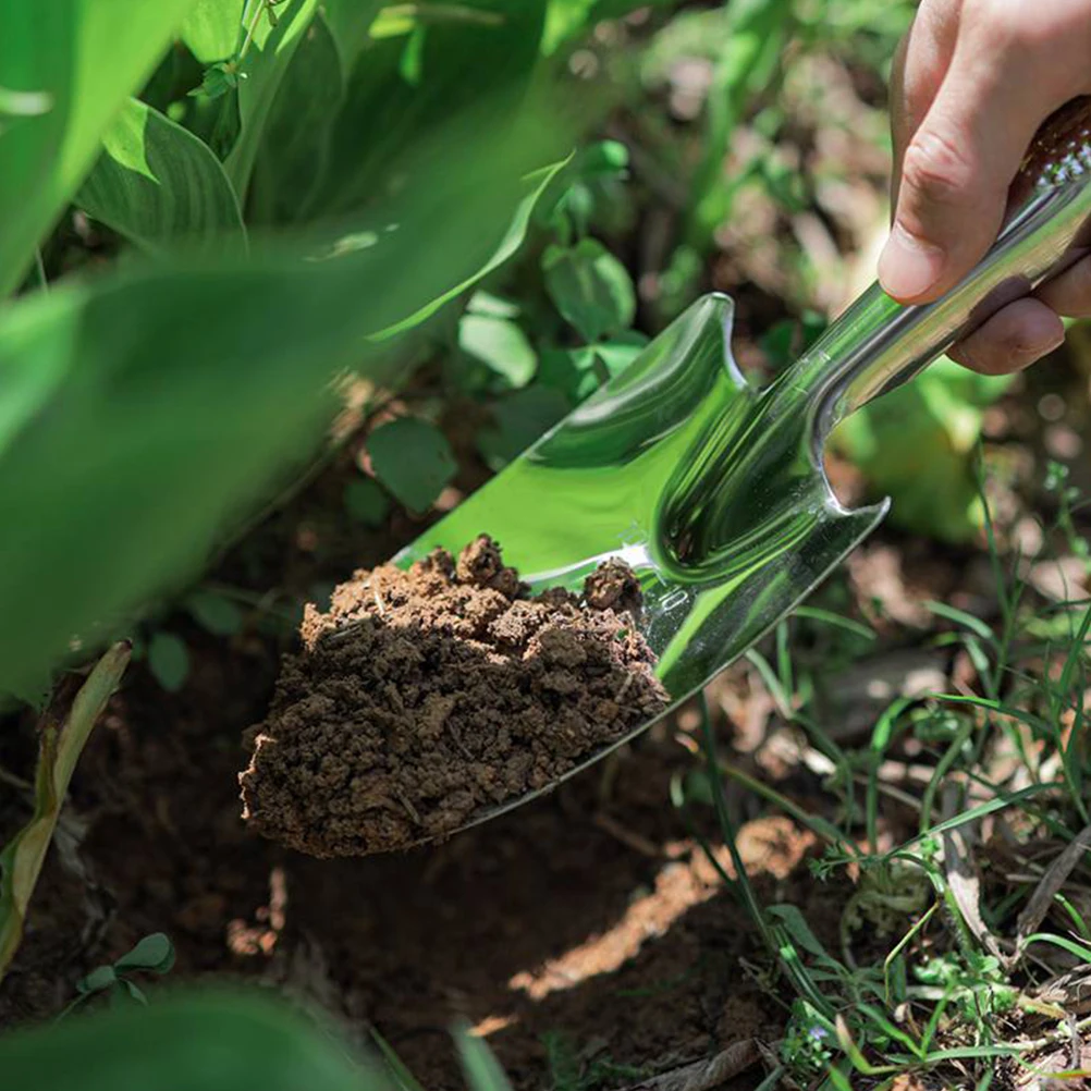 

2pcs Integrated Garden Shovels Portable Hand Trowels For Digging Transplanting Flower Planting Tools Multi-Function Garden
