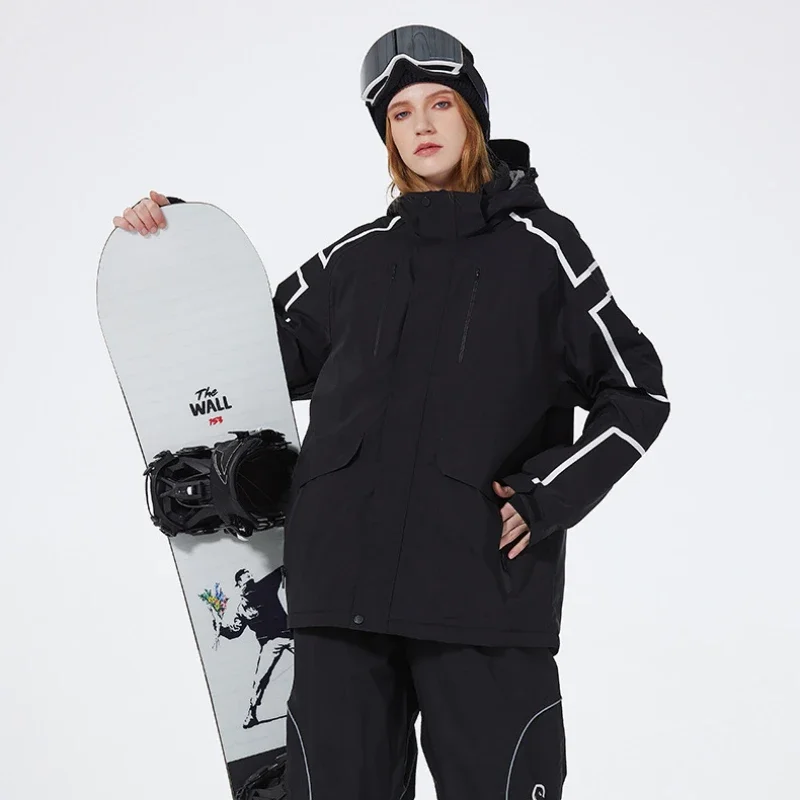 

Ski Jackets Sports New Ski Costume Windproof Snow Clothing Adult Waterproof Outdoor Skiing Coats Winter Hoodie Snowboard Jackets