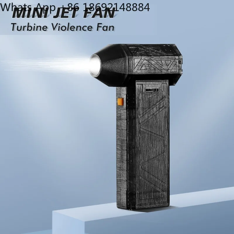 

110,000 turn high speed handheld strong violent fan black industrial hair dryer